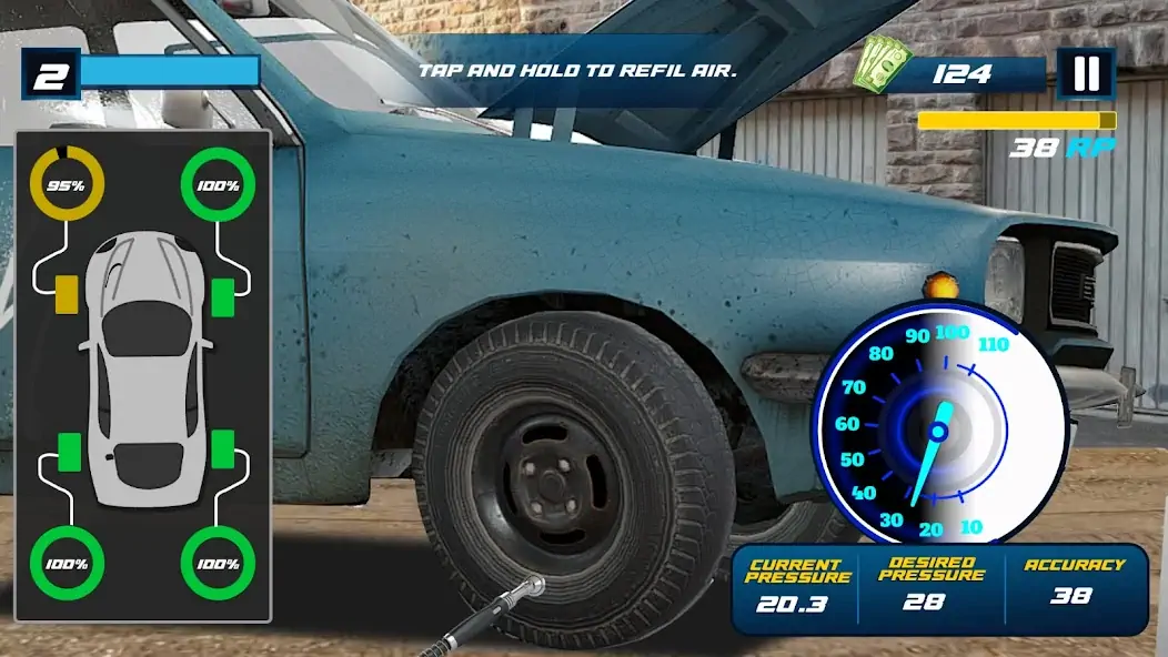 Download Tire Shop Car Mechanic Game 3d MOD [Unlimited money/gems] + MOD [Menu] APK for Android