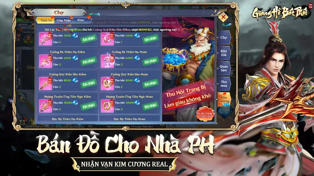 Download Giang Hồ: Bát Phái Phân Tranh MOD [Unlimited money] + MOD [Menu] APK for Android
