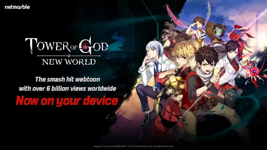 Download Tower of God: NEW WORLD MOD [Unlimited money/gems] + MOD [Menu] APK for Android