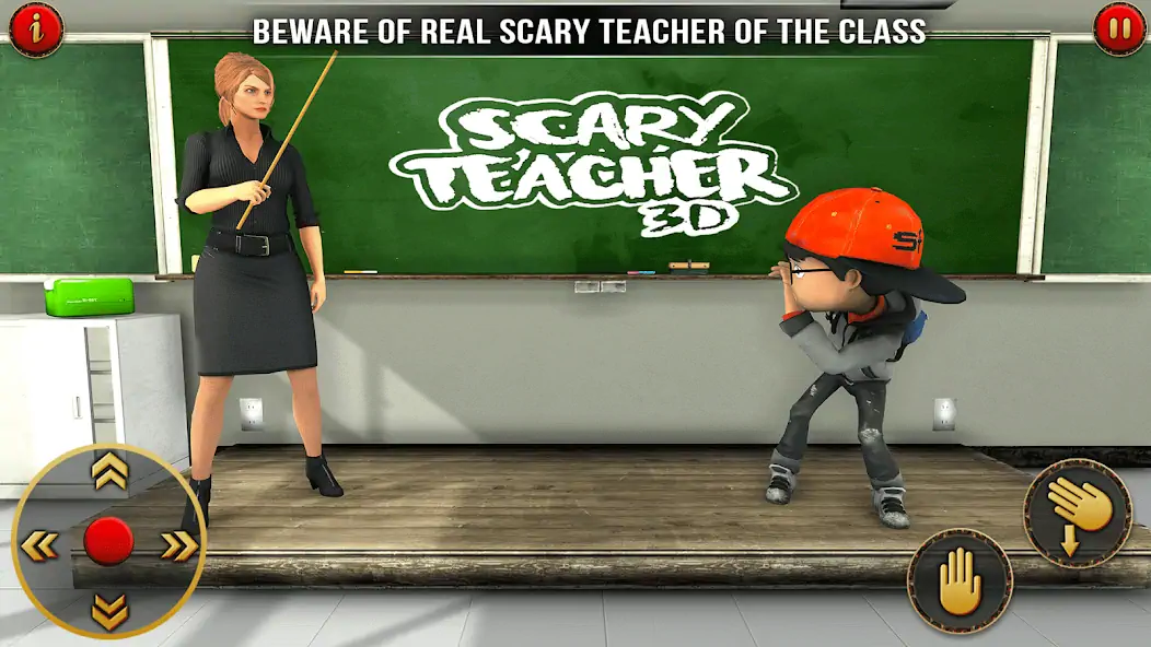 Download Evil Teacher Game horror game MOD [Unlimited money/gems] + MOD [Menu] APK for Android