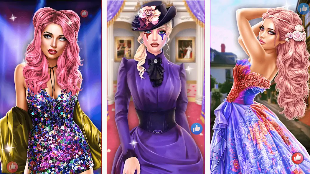 Download Fashion Show Girl Dressup Game MOD [Unlimited money/gems] + MOD [Menu] APK for Android