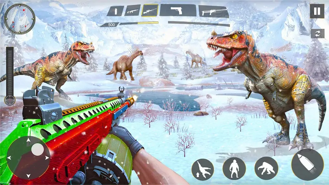 Download Real Dino Hunting Animal Games MOD [Unlimited money/coins] + MOD [Menu] APK for Android