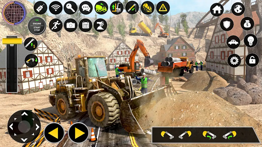 Download Construction Excavator Game 3D MOD [Unlimited money/coins] + MOD [Menu] APK for Android