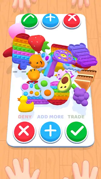 Download Fidget Toys Trading・Pop It 3D MOD [Unlimited money] + MOD [Menu] APK for Android