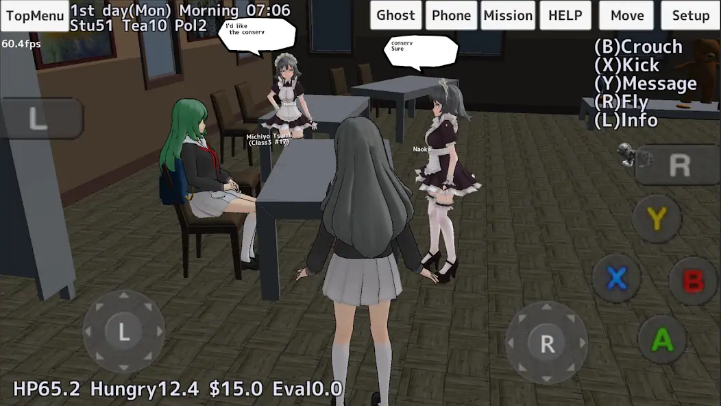 Download School Girls Simulator MOD [Unlimited money/gems] + MOD [Menu] APK for Android