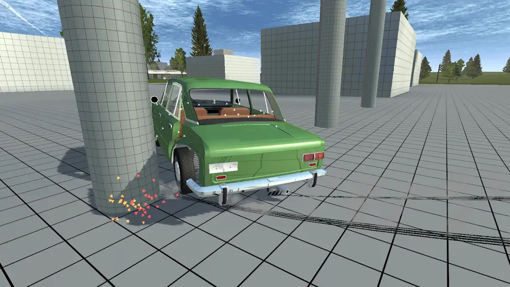 Download Simple Car Crash Physics Sim MOD [Unlimited money/gems] + MOD [Menu] APK for Android