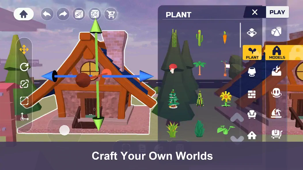 Download Uni - Craft your world MOD [Unlimited money/gems] + MOD [Menu] APK for Android