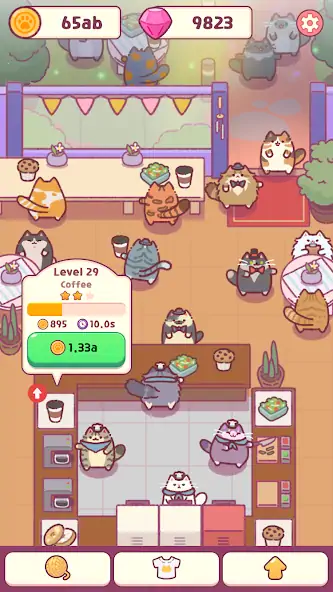 Download Cat Snack Bar : Cat Food Games MOD [Unlimited money/coins] + MOD [Menu] APK for Android
