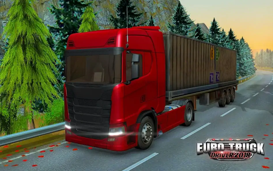 Download Euro Truck Driver 2018 MOD [Unlimited money/gems] + MOD [Menu] APK for Android