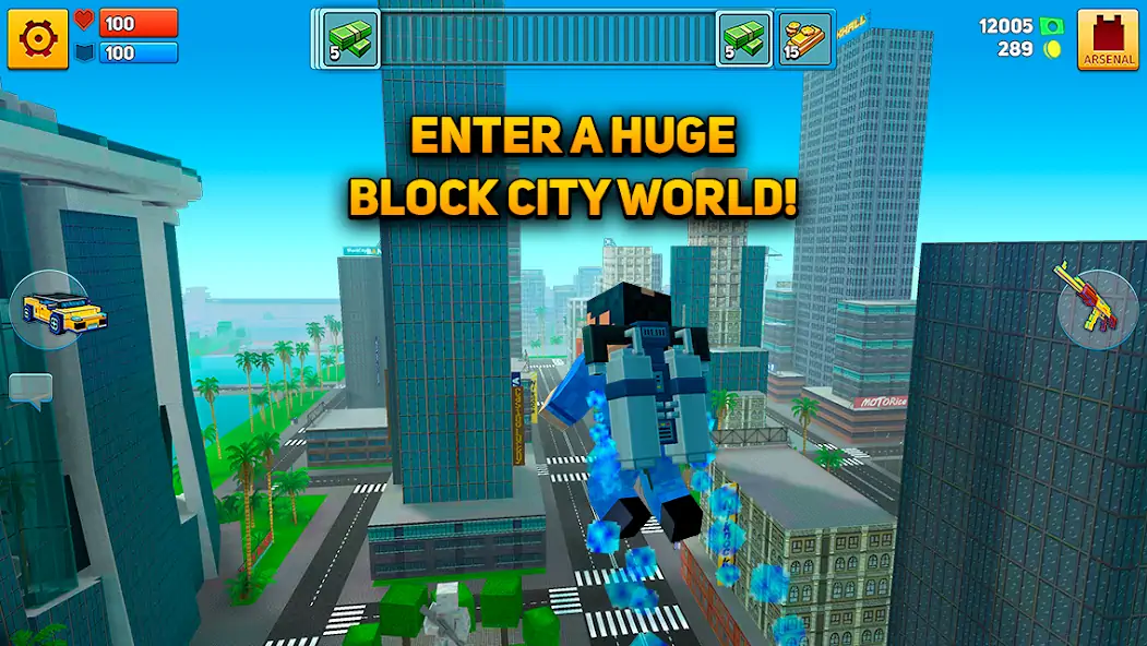 Download Block City Wars: Pixel Shooter MOD [Unlimited money/gems] + MOD [Menu] APK for Android