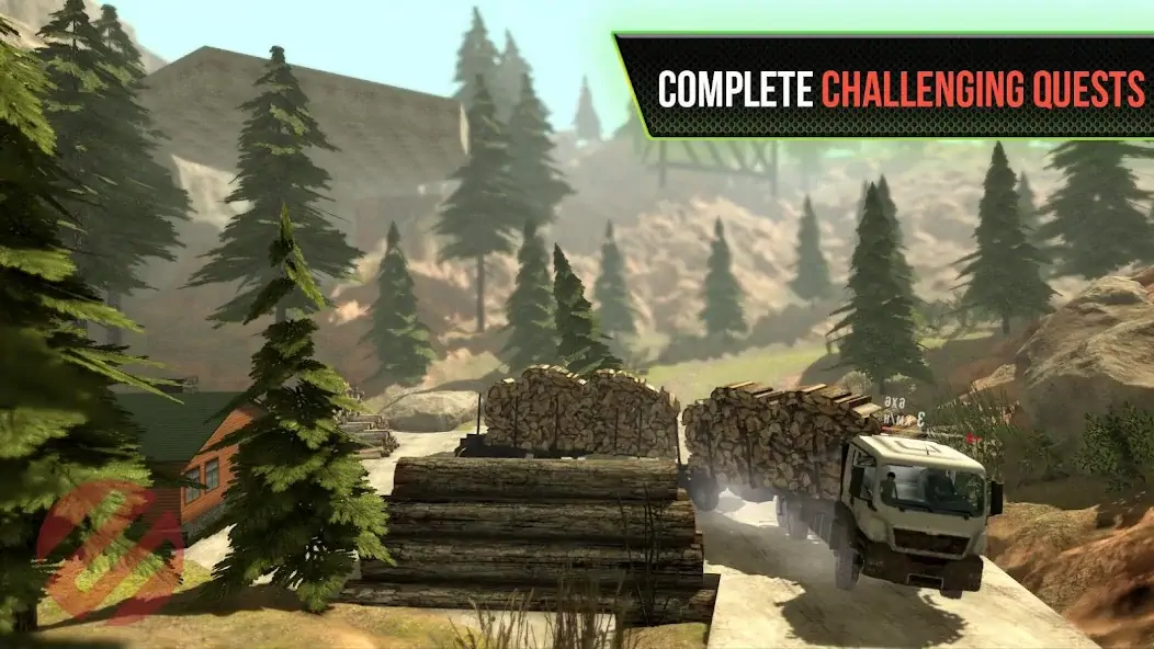 Download Truck Simulator OffRoad 4 MOD [Unlimited money/gems] + MOD [Menu] APK for Android