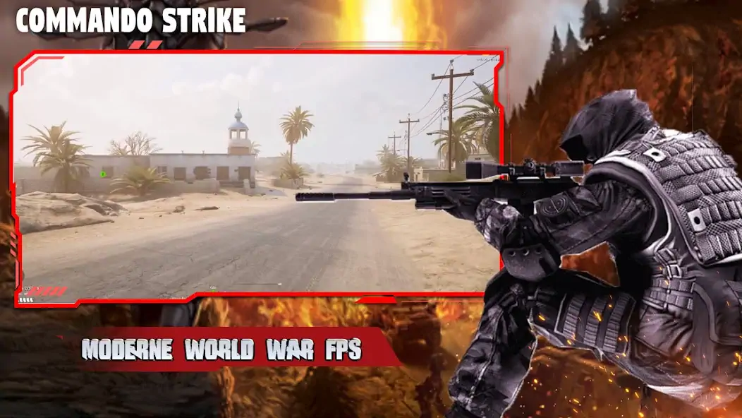 Download Call of Commando Strike Duty MOD [Unlimited money/coins] + MOD [Menu] APK for Android