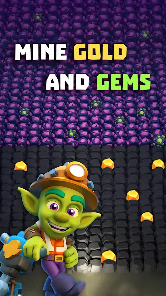 Download Gold & Goblins: Idle Merger MOD [Unlimited money/gems] + MOD [Menu] APK for Android