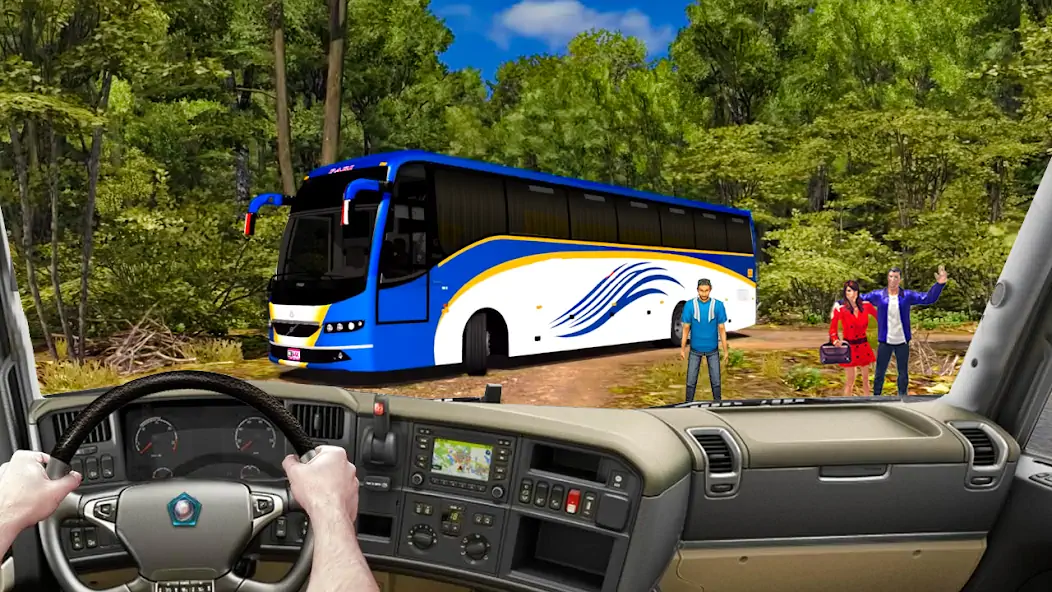 Download Hill Coach Bus Simulator 2023 MOD [Unlimited money] + MOD [Menu] APK for Android