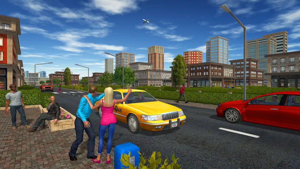 Download Taxi Game MOD [Unlimited money/gems] + MOD [Menu] APK for Android