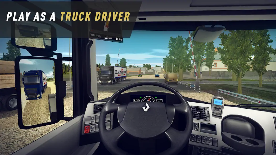 Download Truck World: Euro Simulator MOD [Unlimited money/gems] + MOD [Menu] APK for Android