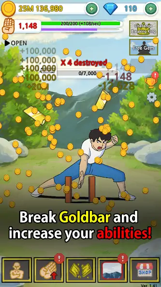 Download Tap Tap Breaking MOD [Unlimited money/coins] + MOD [Menu] APK for Android