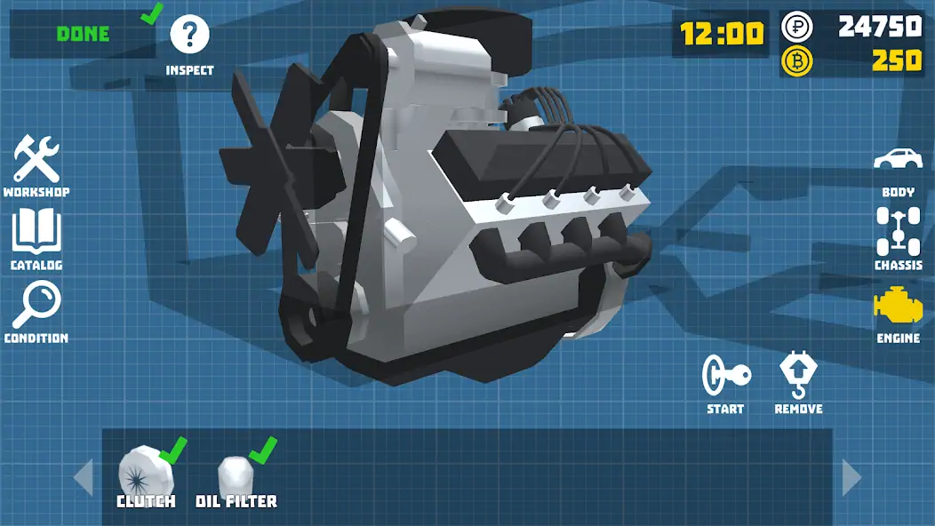 Download Retro Garage - Car Mechanic MOD [Unlimited money/gems] + MOD [Menu] APK for Android