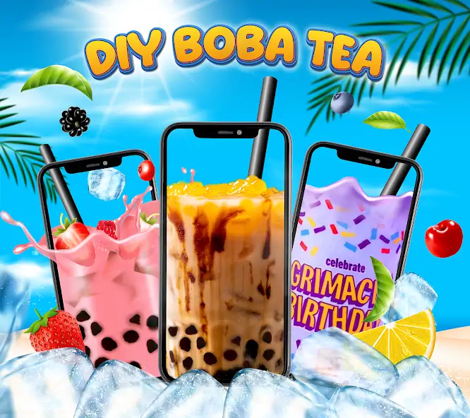Download DIY Boba Tea - Boba Recipe MOD [Unlimited money/gems] + MOD [Menu] APK for Android