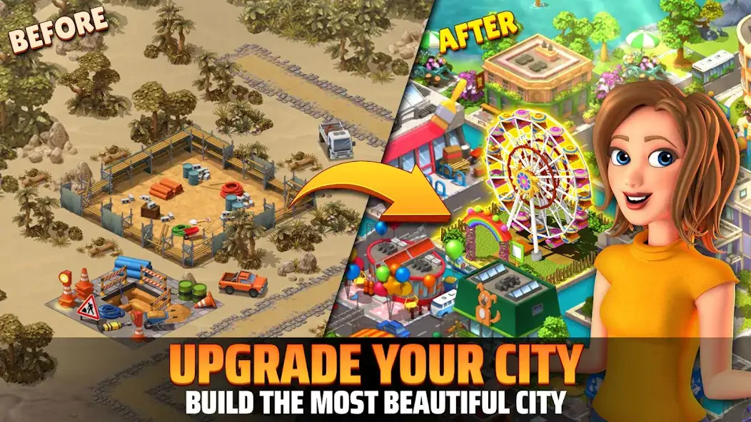 Download City Island 5 - Building Sim MOD [Unlimited money] + MOD [Menu] APK for Android