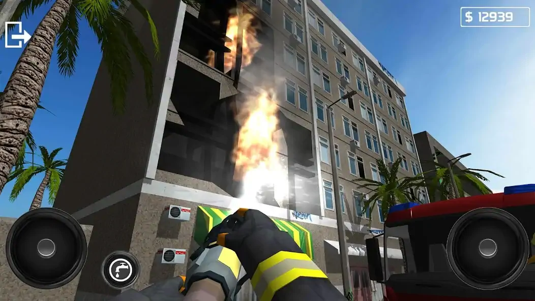 Download Fire Engine Simulator MOD [Unlimited money/coins] + MOD [Menu] APK for Android