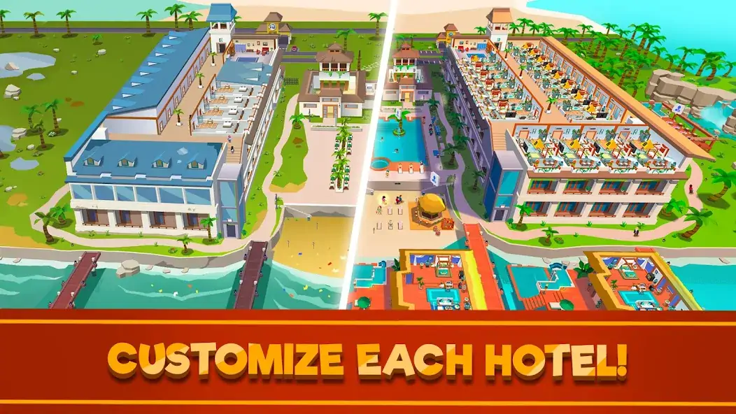 Download Hotel Empire Tycoon－Idle Game MOD [Unlimited money/coins] + MOD [Menu] APK for Android