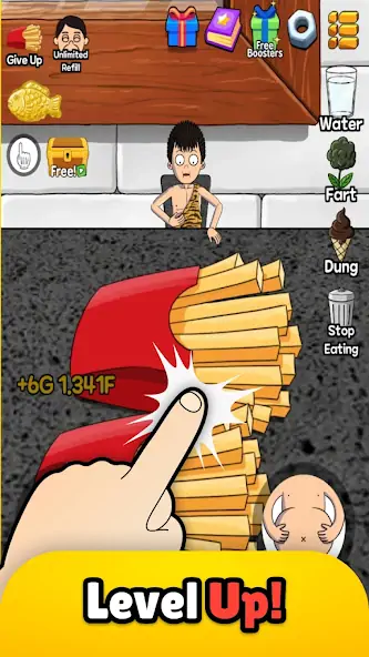 Download Food Fighter Clicker Games MOD [Unlimited money/gems] + MOD [Menu] APK for Android