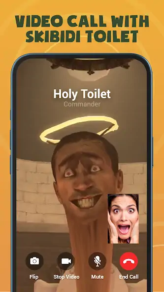 Download Skibidi Toilet Prank Call MOD [Unlimited money] + MOD [Menu] APK for Android