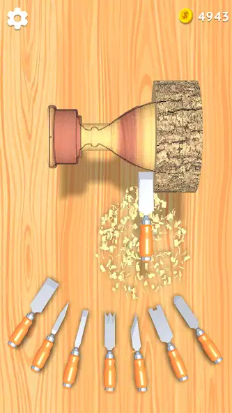 Download Wood Turning 3D - Carving Game MOD [Unlimited money] + MOD [Menu] APK for Android
