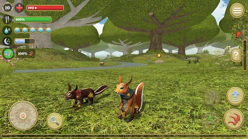 Download Squirrel Simulator 2 : Online MOD [Unlimited money/coins] + MOD [Menu] APK for Android