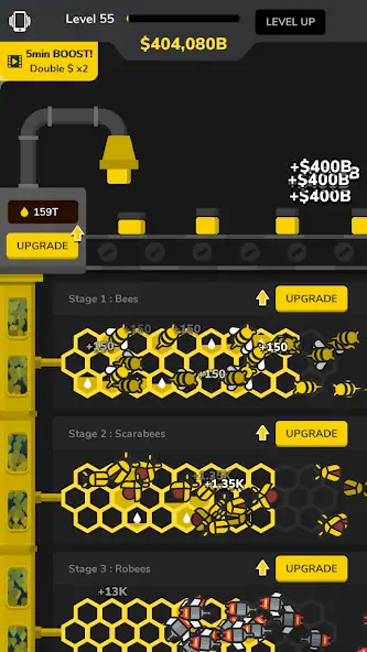 Download Idle Bee Factory Tycoon MOD [Unlimited money/gems] + MOD [Menu] APK for Android