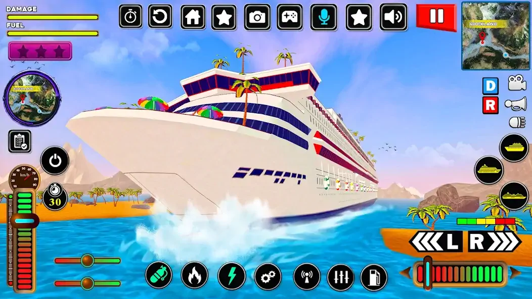 Download Cruise Ship Driving Games MOD [Unlimited money] + MOD [Menu] APK for Android