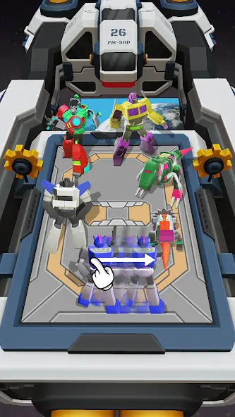 Download Merge Robot Transform Battle MOD [Unlimited money/gems] + MOD [Menu] APK for Android