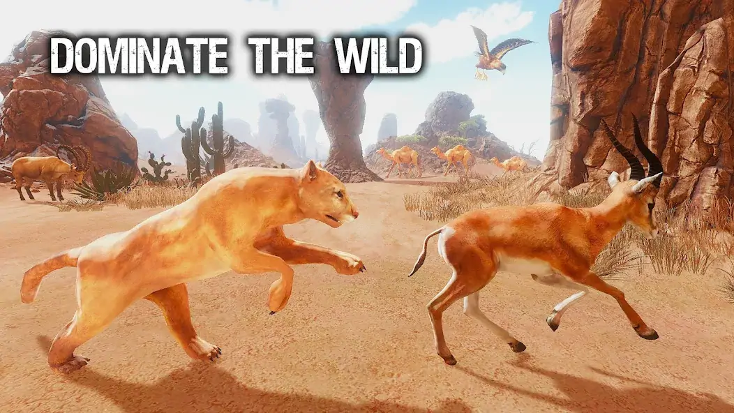 Download The Puma - Animal Simulator MOD [Unlimited money] + MOD [Menu] APK for Android