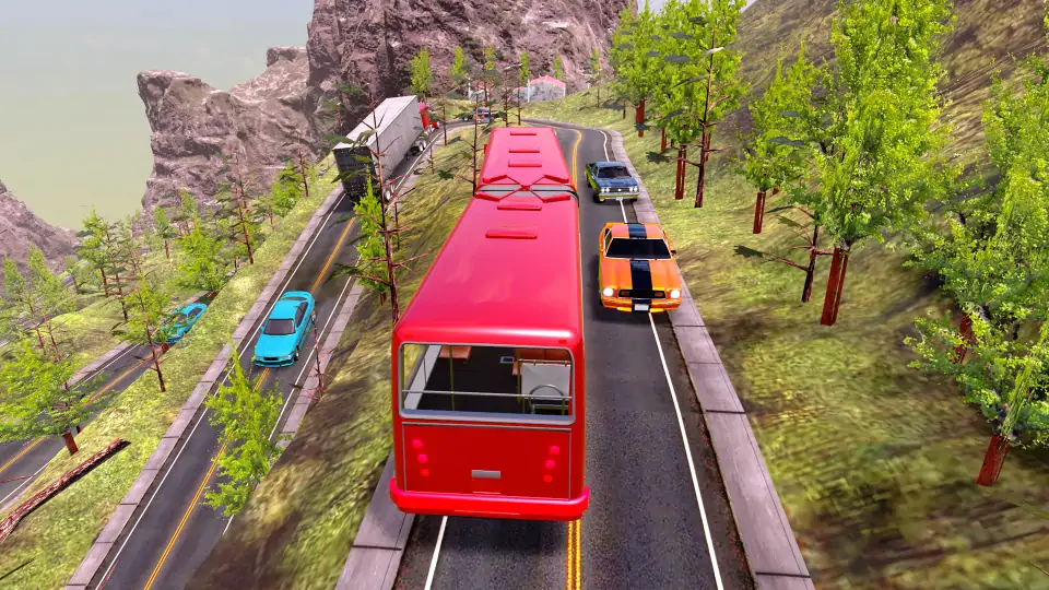 Download Risky Road: Hilly Bus Driver MOD [Unlimited money/coins] + MOD [Menu] APK for Android