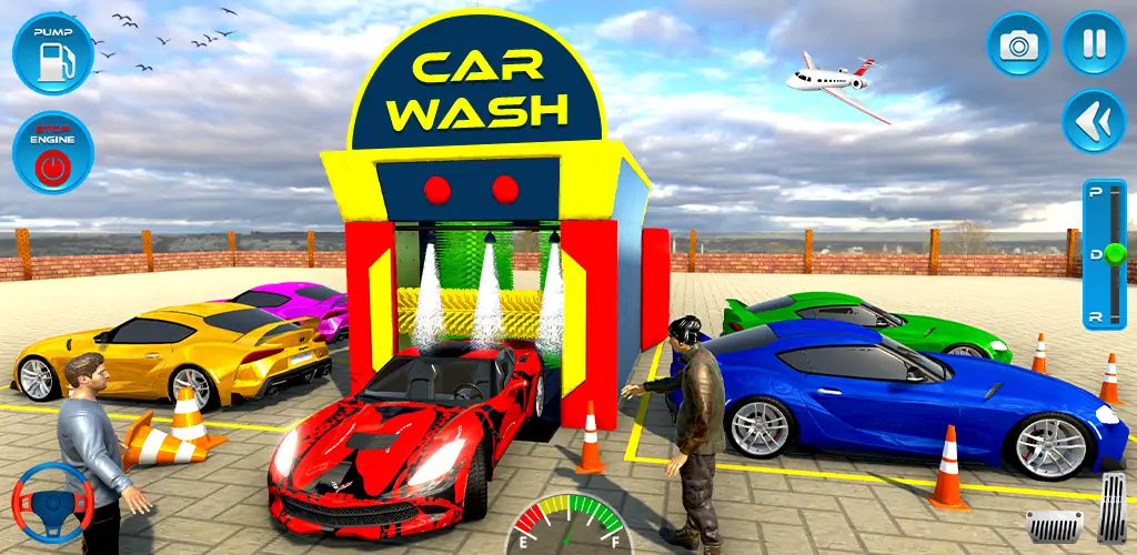 Download Car Wash: Car Parking 3D Games MOD [Unlimited money] + MOD [Menu] APK for Android