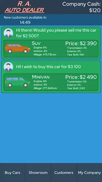 Download My Auto Dealer - Car Trading MOD [Unlimited money/coins] + MOD [Menu] APK for Android