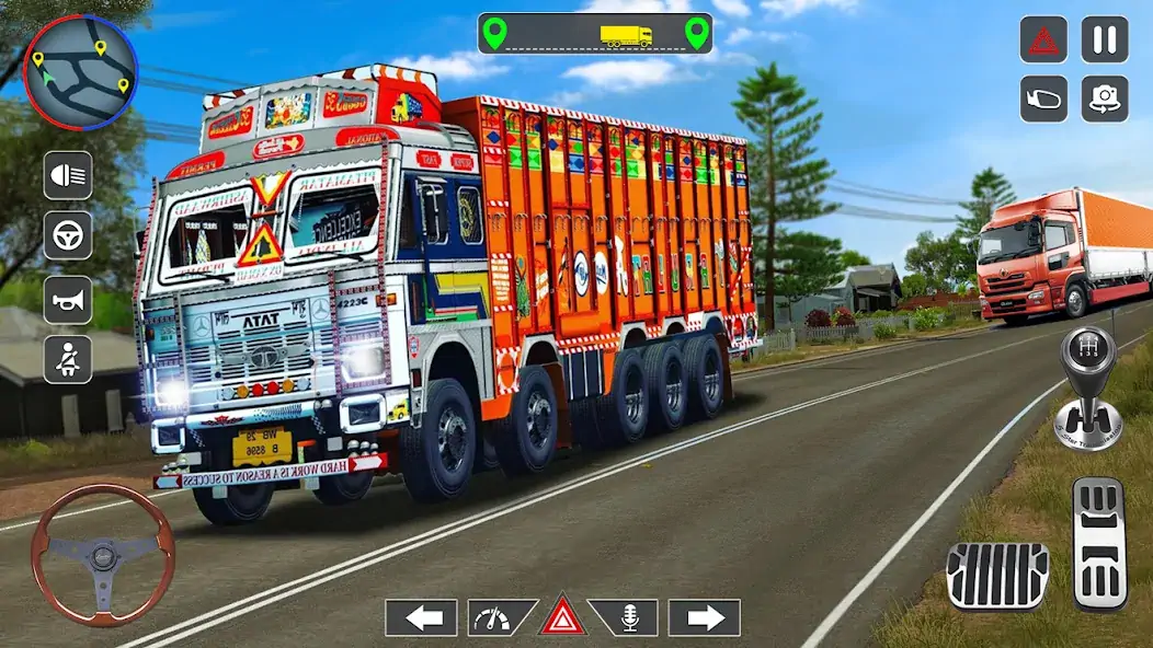 Download Cargo Truck Driving Sim Games MOD [Unlimited money/gems] + MOD [Menu] APK for Android