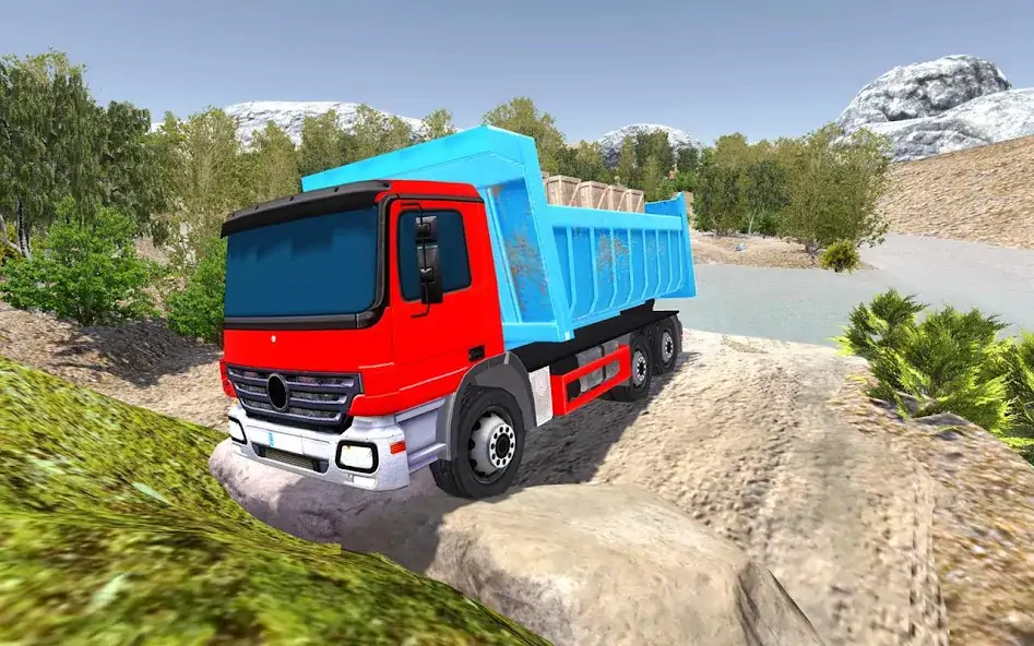 Download Offroad Cargo Truck Driver MOD [Unlimited money] + MOD [Menu] APK for Android