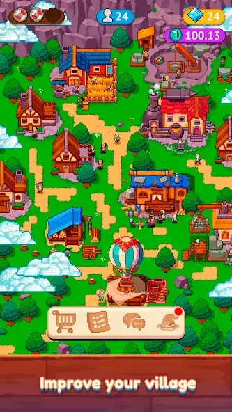 Download Idle Town Master MOD [Unlimited money/gems] + MOD [Menu] APK for Android