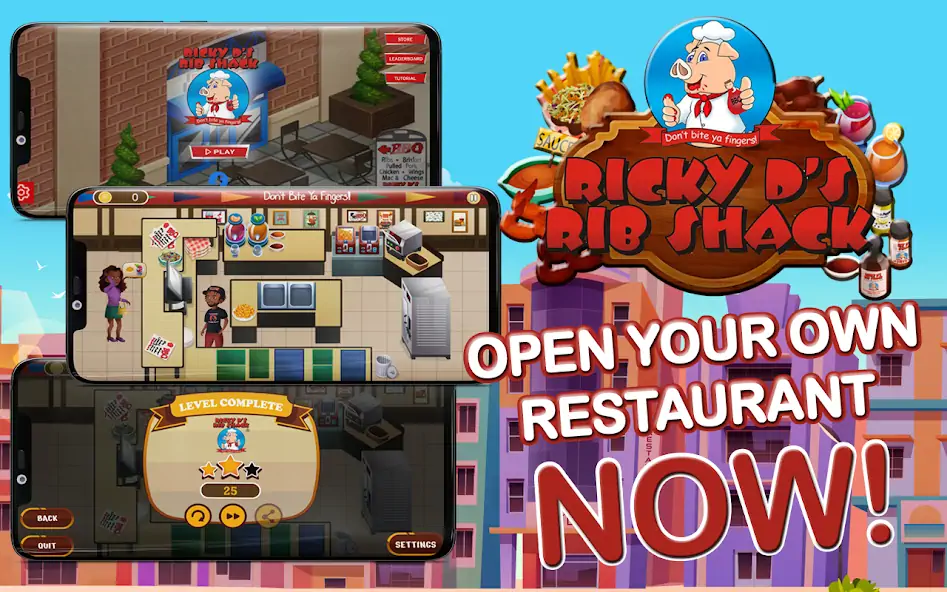 Download Rib Shack Game MOD [Unlimited money/coins] + MOD [Menu] APK for Android