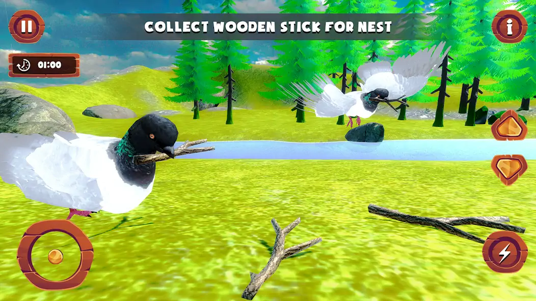 Download Flying Bird pigeon Games MOD [Unlimited money/coins] + MOD [Menu] APK for Android