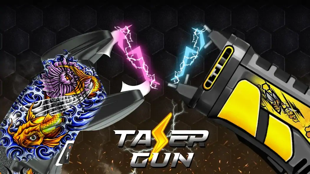 Download Taser Gun Prank: Gun Simulator MOD [Unlimited money/coins] + MOD [Menu] APK for Android