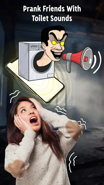 Download Toilet Skibydy: Voice Prank MOD [Unlimited money/gems] + MOD [Menu] APK for Android