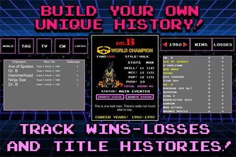 Download 80s Mania Wrestling Returns MOD [Unlimited money/coins] + MOD [Menu] APK for Android