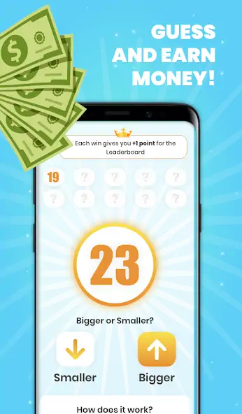 Download Earn money Givvy Higher Lower MOD [Unlimited money/gems] + MOD [Menu] APK for Android