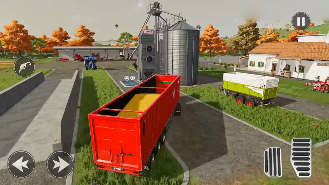 Download Real Farm Tractor Trailer Game MOD [Unlimited money/gems] + MOD [Menu] APK for Android