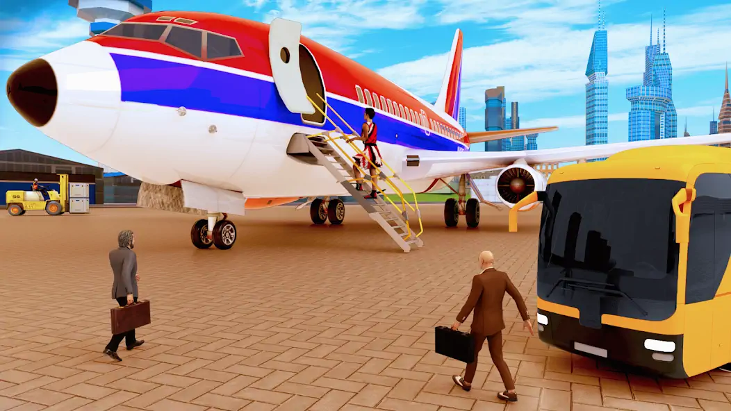 Download Airplane Game Flight Simulator MOD [Unlimited money] + MOD [Menu] APK for Android