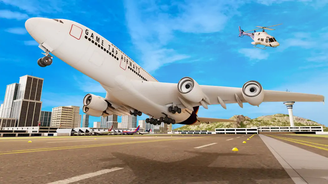 Download Airplane Game Flight Simulator MOD [Unlimited money] + MOD [Menu] APK for Android