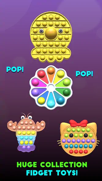 Download Pop It : Puppet Game MOD [Unlimited money/gems] + MOD [Menu] APK for Android